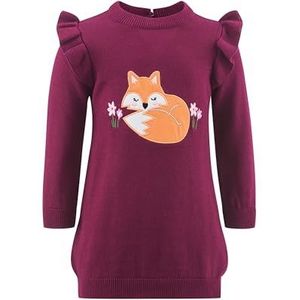 Happy Girls meisjesjurk kinderjurk, berry, 80