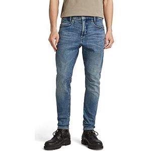 G-STAR RAW D-STAQ 3D Slim Jeans voor heren, Blauw (Faded Cascade C051-c606), 35W x 36L