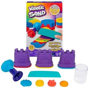 Kinetic Sand - Regenboog pakket met speelzand in drie kleuren