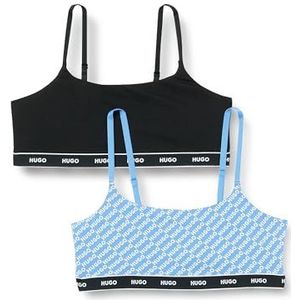HUGO Twin Bralette Design 10272521, 461 open blauw, 3XL