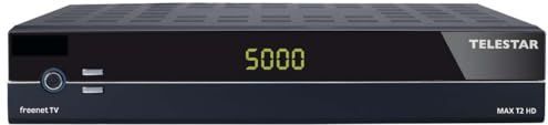 Telestar - MAX T2 HD - DVB-T2 HD-ontvanger - Zwart - Incl. 3 maanden Freenet TV