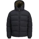 JACK & JONES - Donsjas - Zwart - Polyester - Met Kap