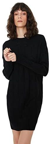 Trendyol Jurk - Zwart - Standard S Zwart, Zwart, S