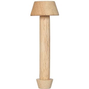 Ibili Taartjesstamper Moka 21 cm van hout, bruin, 21 x 6,8 x 6,8 cm