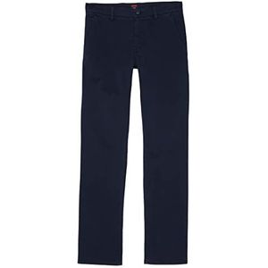 BOSS Heren Slim Fit Katoenmix Broek Casual Broek Navy Captain Blue, 30, Navy Captain Blauw, 38