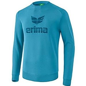 Erima Essential sweatshirt voor kinderen van zacht katoen, met grote 3D logo-print
