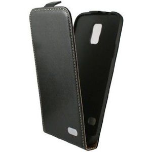 KSIX B8525FU90 Flip Up Case voor Samsung Galaxy S5 zwart