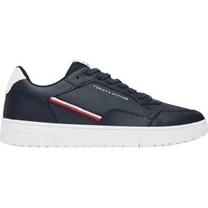 Tommy Hilfiger - TH Basket Core Stripes - Sneakers - Bleu