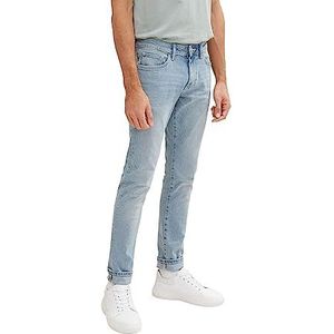 TOM TAILOR Josh Regular Slim Jeans Uomini 1035651,10280 - Light Stone Wash Denim,36W / 32L