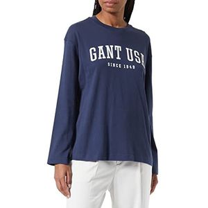 GANT T-shirt voor dames, evening blue, S