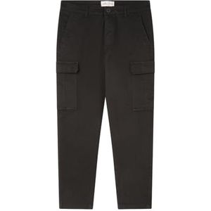 Springfield Basic Cargo Slim Chino, zwart, maat 42