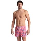 ARENA - Waterprints Beach Short - Calypso Koraal-Multi - 100% Gerecycled Polyester