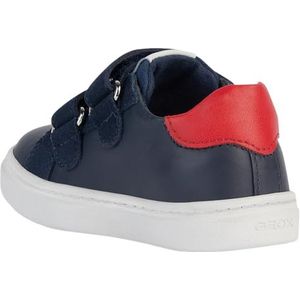 Geox Baby Jongens B NASHIK Boy E Sneakers, marineblauw/rood, 23 EU, rood (navy red), 23 EU