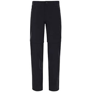 The North Face - Cabrio Broek Dames - Om te Bouwen tot Korte Broek - Waterdichte werk- of wandelbroek, TNF Black, 40