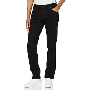 Wrangler heren Jeans Greensboro Jeans, Zwart (Zwart Valley 19a), 36W / 30L