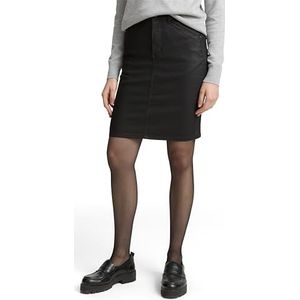 TOM TAILOR - Rok - Black Denim - Kokerrok - Knielengte
