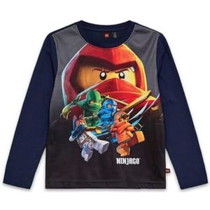 LEGO T-shirt voor kinderen, Donkere marine, 116