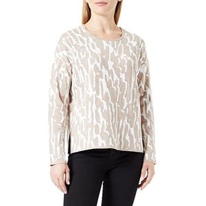 GERRY WEBER Edition Damestrui, Ecru/wit patroon, 34