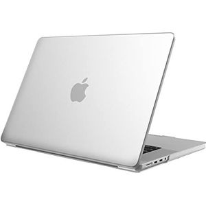 Fintie Hoes compatibel met MacBook Pro 16"" (2021 vrijgave) A2485 M1 Pro/Max, ultradunne gladde harde beschermhoes Snap Case Compatibel met MacBook Pro 16 inch Retina, (*Transparent(Mat))