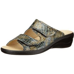 Algemare 1447, klompen & slippers voor dames, groen, 42 EU