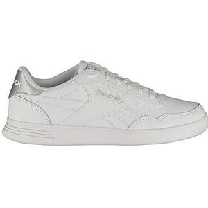 Reebok Court Advance Sneaker voor dames, Wit Zilver Met Ftwr Wit, 40.5 EU