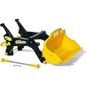 Rolly Toys 408962 - RollyTrac Lader Premium (voorlader zwart, voor kinderen van 3-10 jaar, accessoires voor kindertractoren)