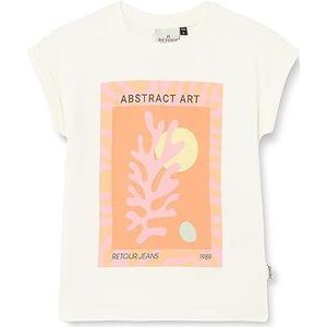 Retour Denim de Luxe Amaris T-shirt voor meisjes, wit (optical white), 12-14 Jaar