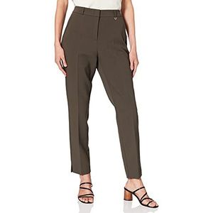Comma 7/8 klassieke damesbroek, 7912 pesto, 32