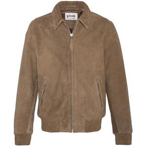 Schott NYC Lcyaless herenjas, donkerbeige, XL EU, donkerbeige, XL