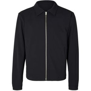SELETED HOMME SLHLIAM Zip Jacket Flex B NOOS Herenjas, Navy Blazer, S, navy blazer, S