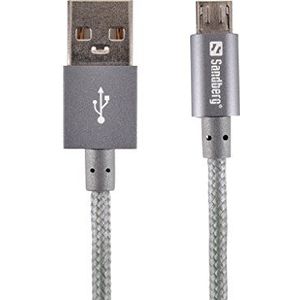 Sandberg 480-03 Excellence Micro USB, 1 m grijs