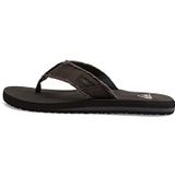 Quiksilver Monkey Abyss Teenslippers voor heren, zwart, zwart, zwart, bruin, Xkkc, 45 EU