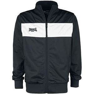 Lonsdale London ALNWICK Jacket voor heren, zwart-wit, XL