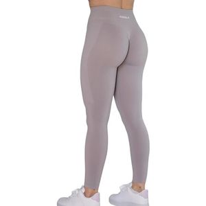 AUROLA Workout Leggings voor Vrouwen Naadloze Scrunch Panty Buik Controle Gym Fitness Meisje Sport Actieve Yoga Broek, Regendruppels, M