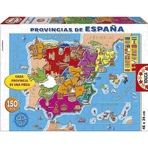 Educa Borrás – 150 provincies Spanje.