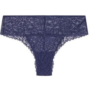 Women'secret Braga Brasileña Ancha Frozen Collection Brief, blauw, XL Dames