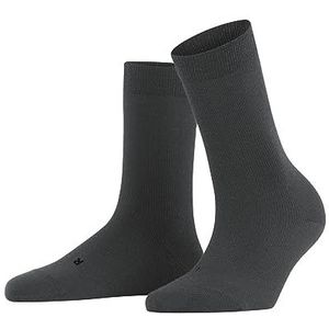 FALKE Dames Sokken Stabilizing Wool Everyday W SO Wol eenkleurig 1 Paar, Grijs (Platinum 3903), 35-36