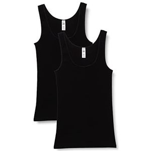 Trigema Dames 5854032 onderhemd, zwart, S (2 stuks), zwart, S