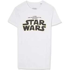 Star Wars BOSWCLATS063 T-shirt, wit, 14 jaar, Wit, 14 Jaren