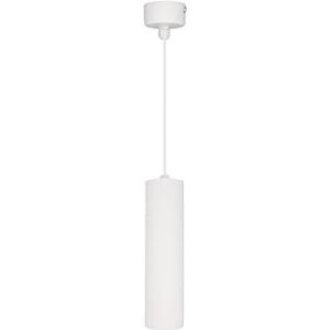 Eurekaled Hanglamp 30 cm cilinder wit met fitting GU10