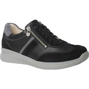 Ganter Harald-H sneakers voor dames, maat 44,5 EU, zwart, 44.5 EU Breed
