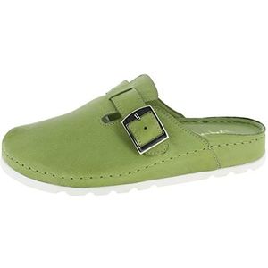 Andrea Conti Dames Pantolette Mule voor dames, Kiwi, 36 EU