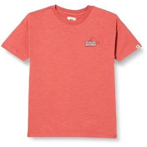 O43402_Boys T-shirt ss, dusty cedar, 128 cm