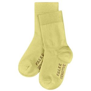 FALKE Uniseks-baby Sokken Sensitive B SO Duurzaam Katoen Met comfort tailleband 1 Paar, Geel (Hay 1105), 62-68