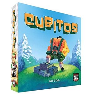 Alderac Entertainment Group, Cubitos, Board Game, Ages 10+, 2 to 4 Players, 30 to 60 Minutes Playing Time, Multicolor, 29.72 x 29.72 x 7.11 cm