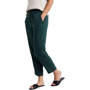 Street One - Chino Broek - Lichtgroen - Linnen - High Waist