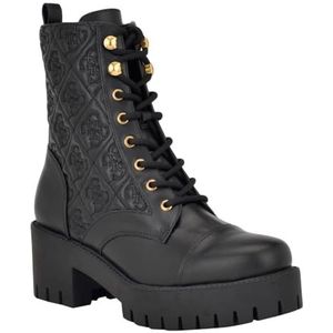 GUESS dames Watie Combat Boot, Zwart 001, 8.5