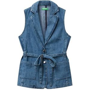 United Colors of Benetton Damesjas, Blauw, XXS
