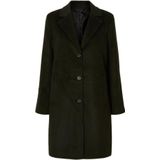 Selected - Sasja Jas - Knielengte - Revers - Zwart