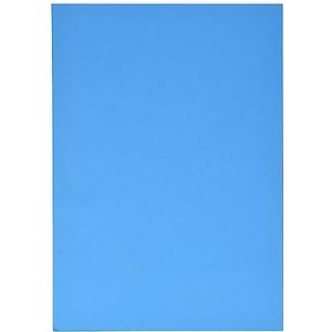 Clairefontaine 97458C Fotokarton Pack, 25 vellen Premium, DIN A4, 21 x 29,7 cm, 300 g, blauw